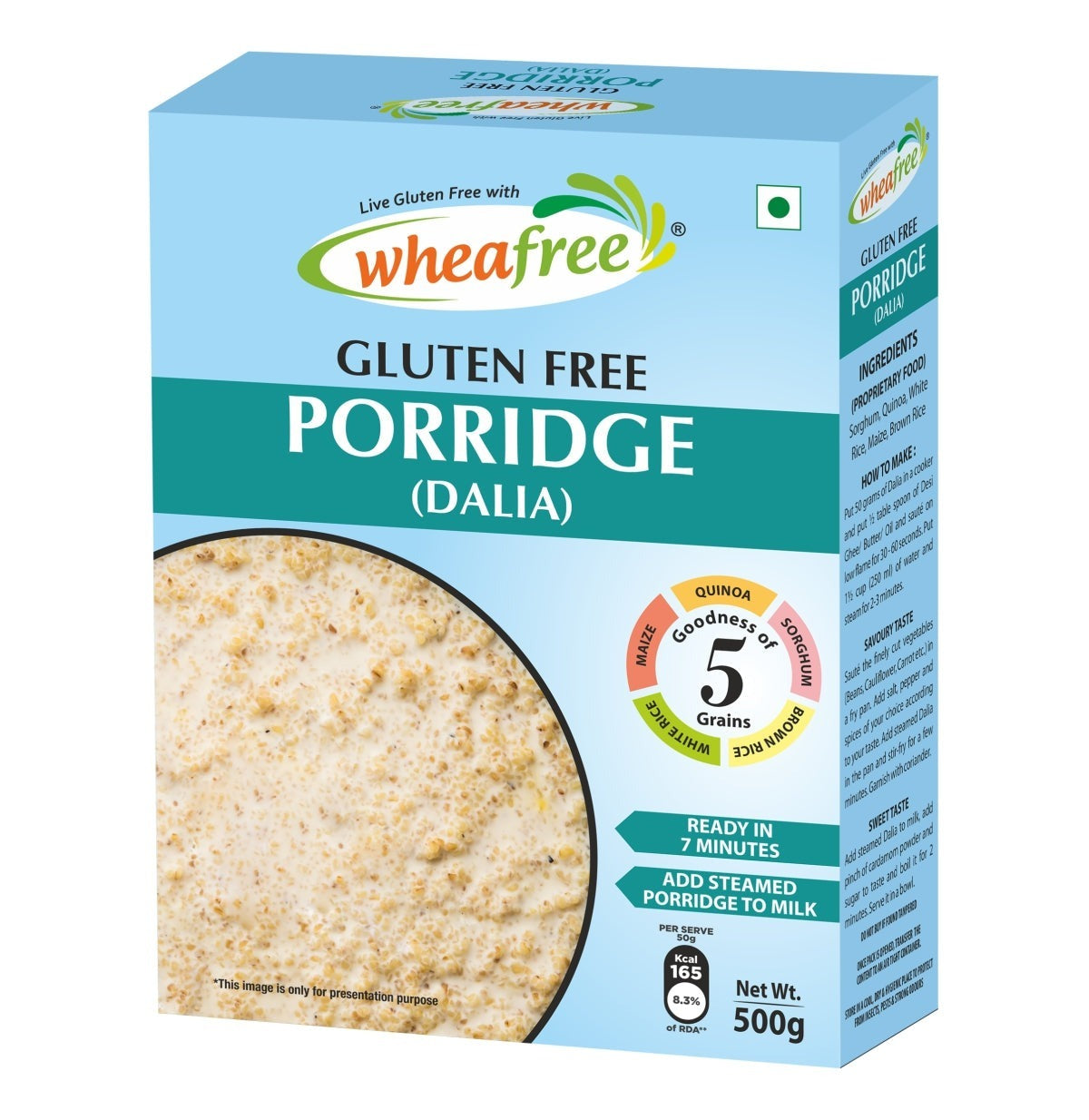 Wheafree Porridge (Dalia) 24x500g